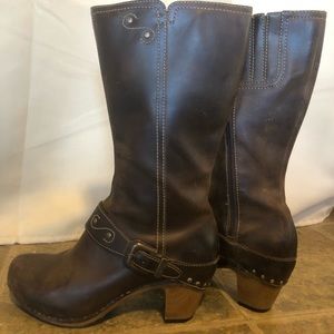 DANSKO Rylan Boots Dark Brown Western Style UK 40